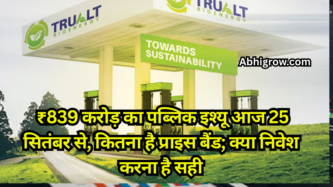 TruAlt Bioenergy IPO